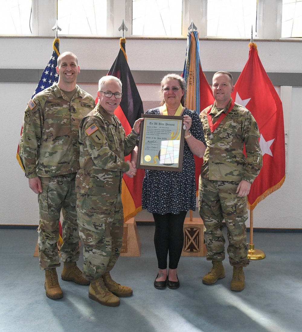 10th Army Air and Missile Defense Command St. Barbara’s Award Ceremony