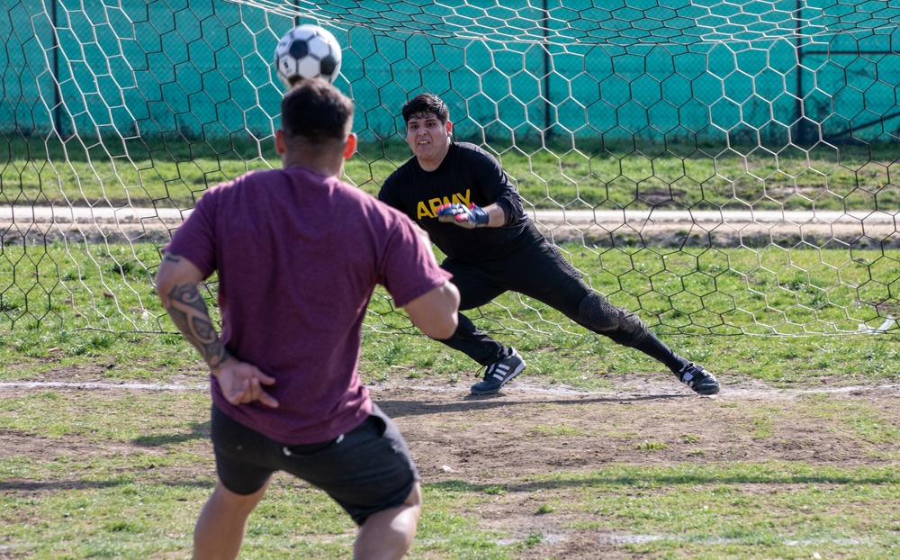 NATO Soldiers Build Competitive Spirits and Comradery