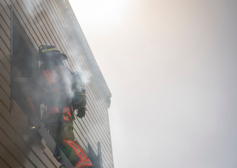 Structural fire training