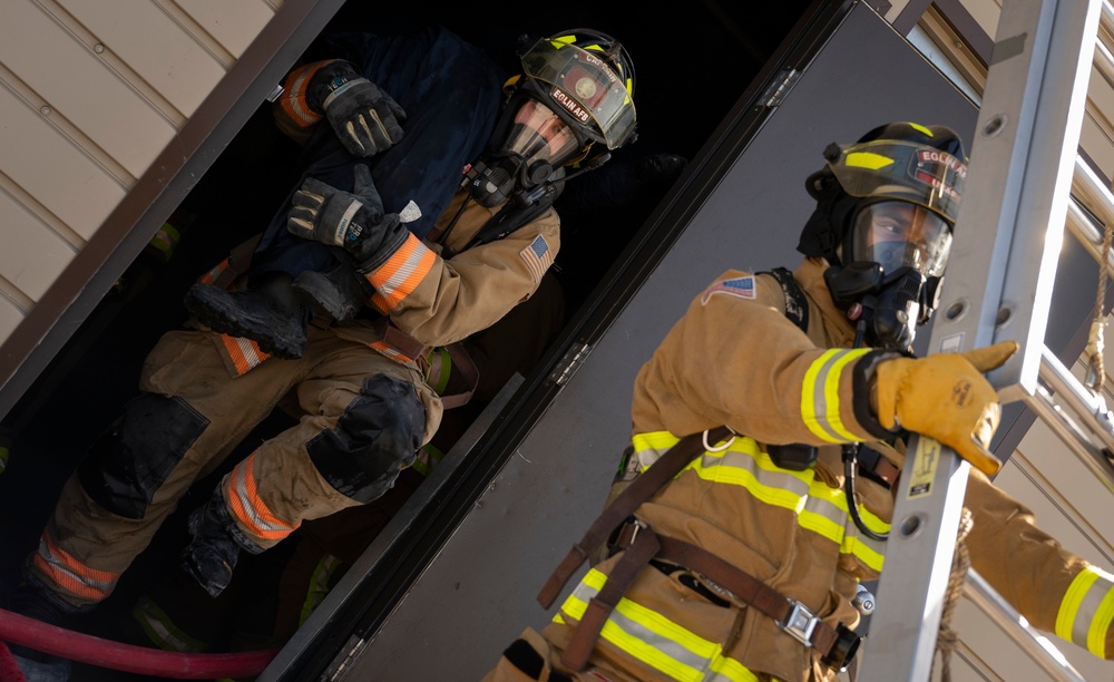 Structural fire training