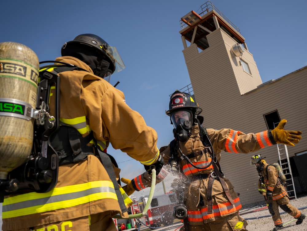 Structural fire training