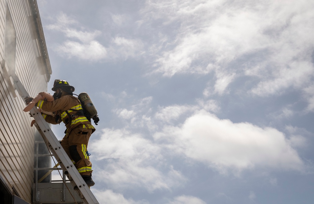 Structural fire training