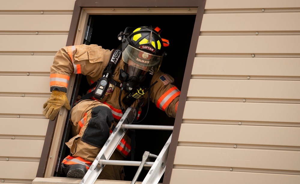 Structural fire training