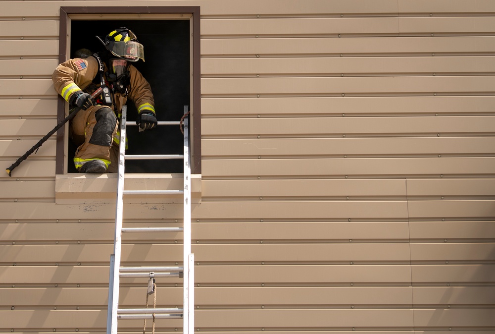 Structural fire training