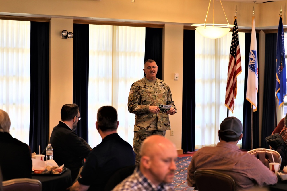 Fort McCoy hosts April 2022 Community Leader Engagement for local leaders