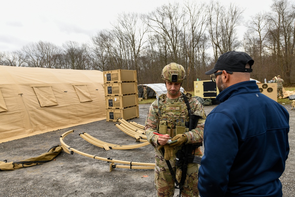 Bivouac, bullets and barricades