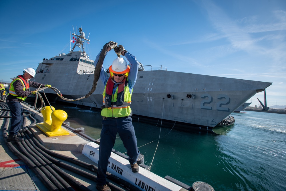 Naval Surface Warfare Center, Port Hueneme Division Experts Advance USS Kansas City’s Operational Readiness Before Deployment