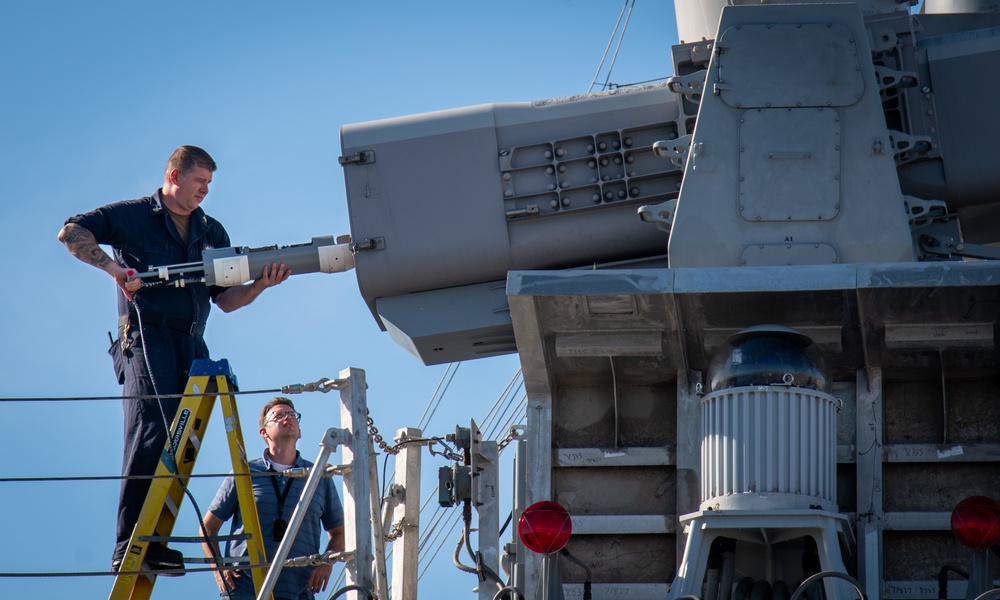 Naval Surface Warfare Center, Port Hueneme Division Experts Advance USS Kansas City’s Operational Readiness Before Deployment