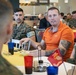 Sgt. Dakota Meyer visits with 2nd Marine Logistics Group service members