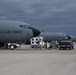 Preparing a KC-135 for departure