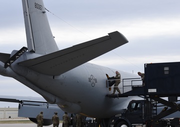 Iowa Air National Guard worldwide deployments continue, as one group returns another departs