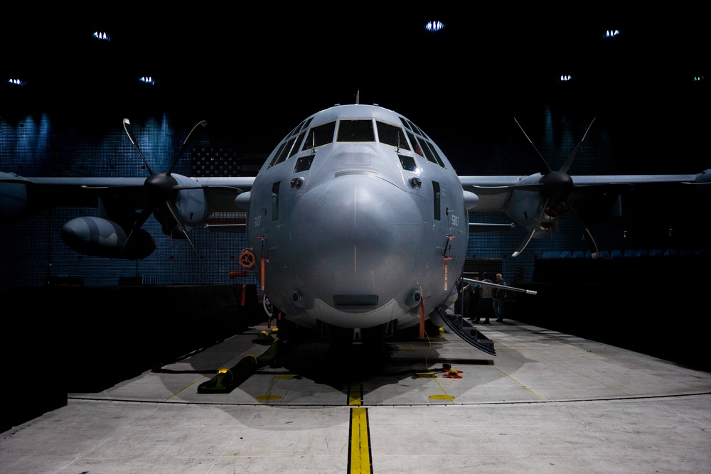 Benefield Anechoic Facility tests C-130 electronic countermeasures