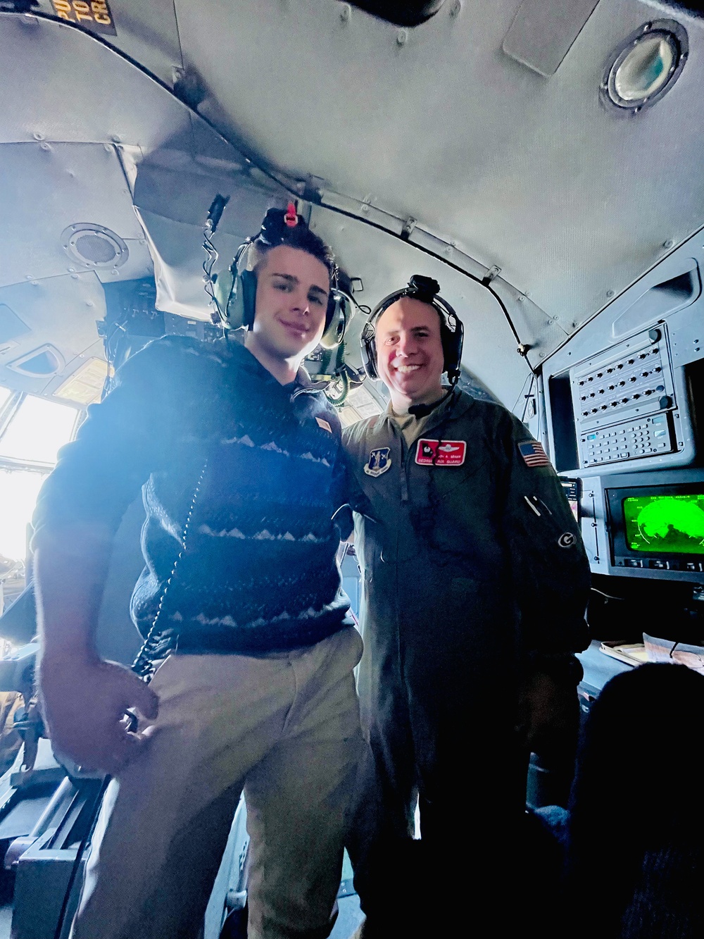 165th Airlift Wing hosts Benedictine Military School JROTC for familiarization flight