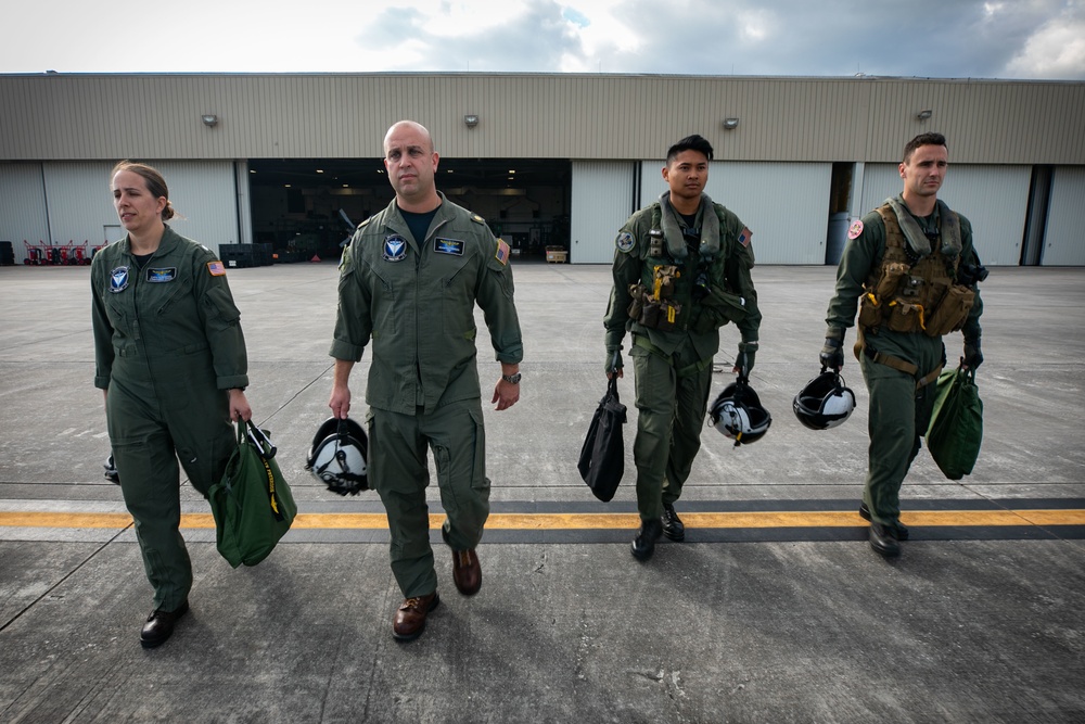 HSM-50 Conducts Squadron's First Flight