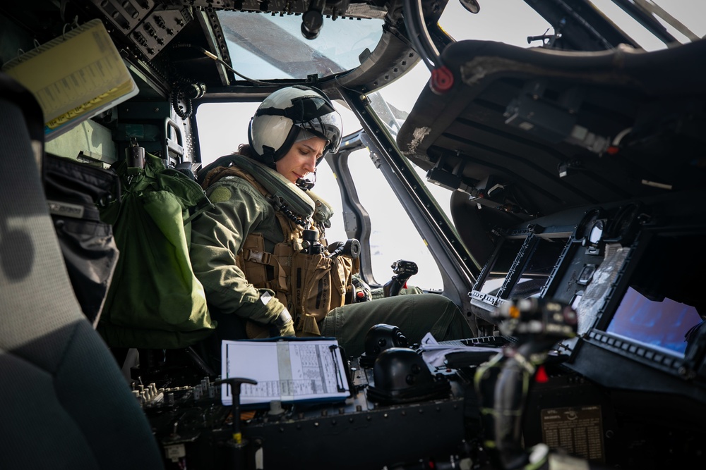 HSM-50 Conducts Squadron's First Flight