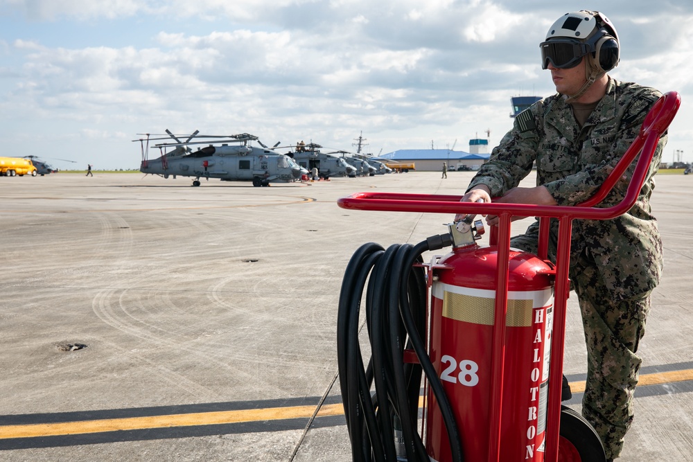 HSM-50 Conducts Squadron's First Flight