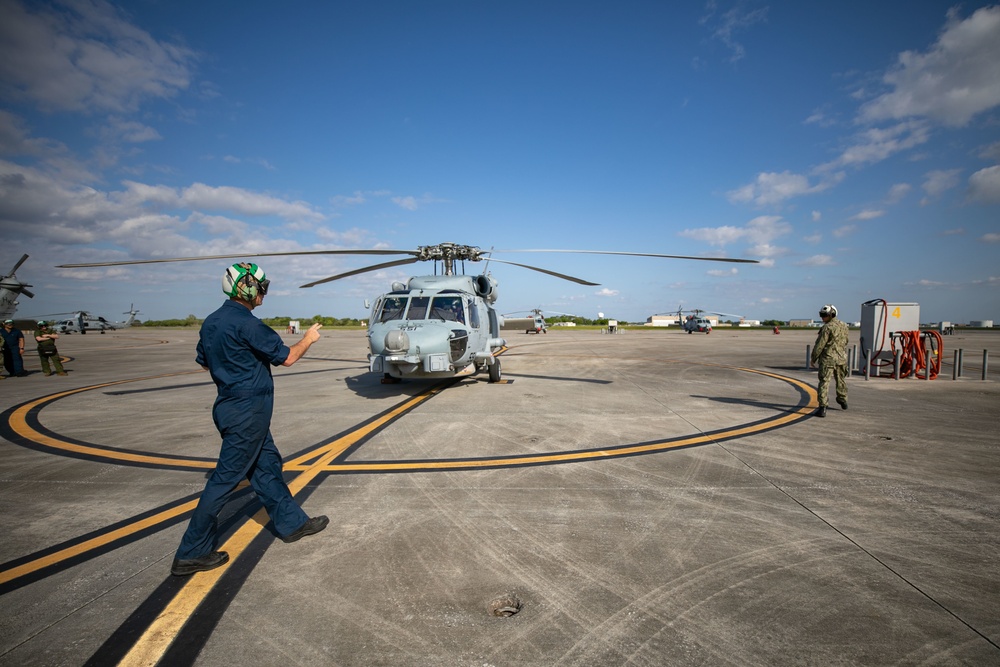 HSM-50 Conducts Squadron's First Flight