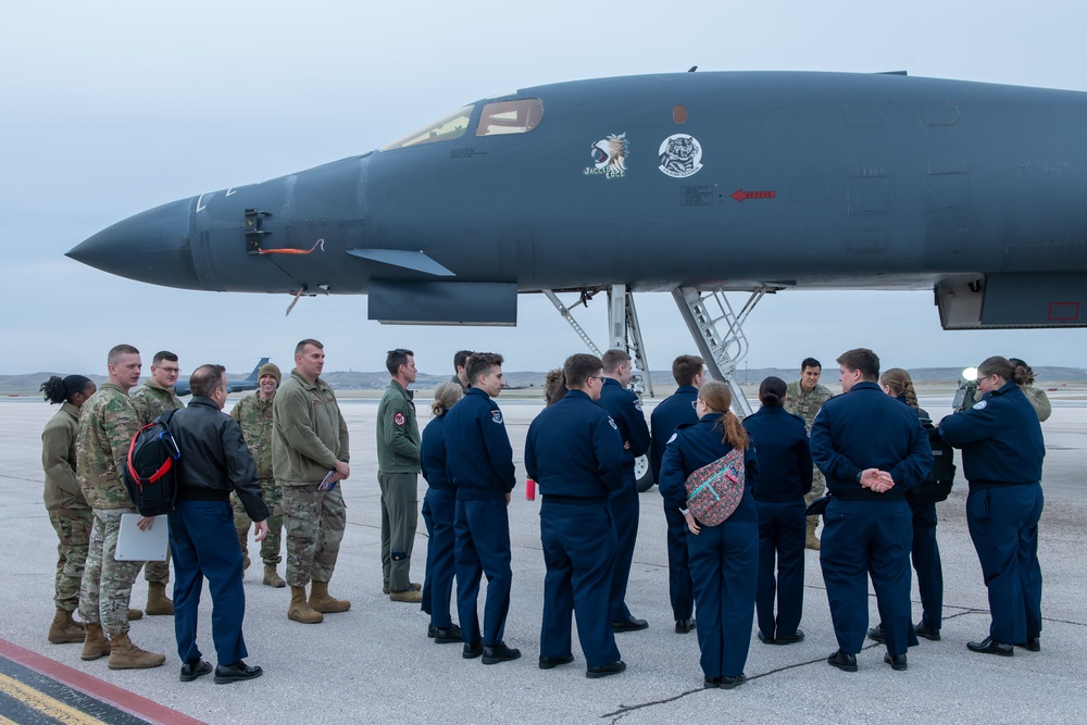 Douglas High School JROTC Visits Ellsworth Air Force Base