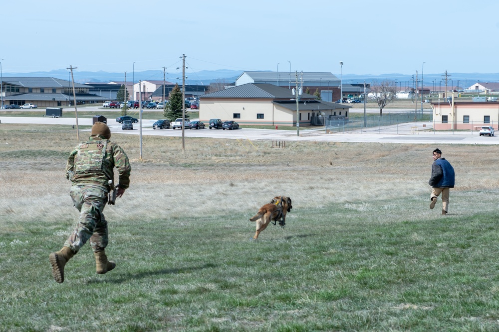 Douglas High School JROTC Visits Ellsworth Air Force Base