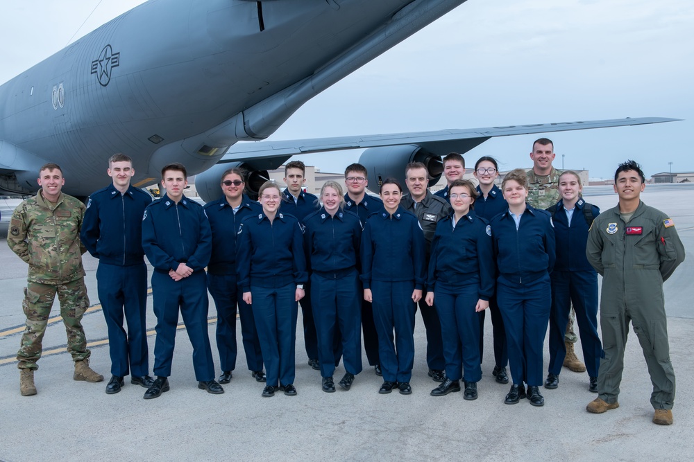 Douglas High School JROTC Visits Ellsworth Air Force Base