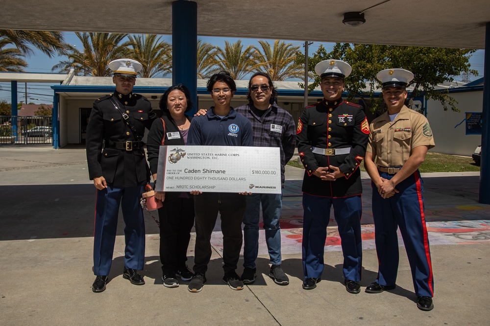 North High School Student Receives NROTC Scholarship