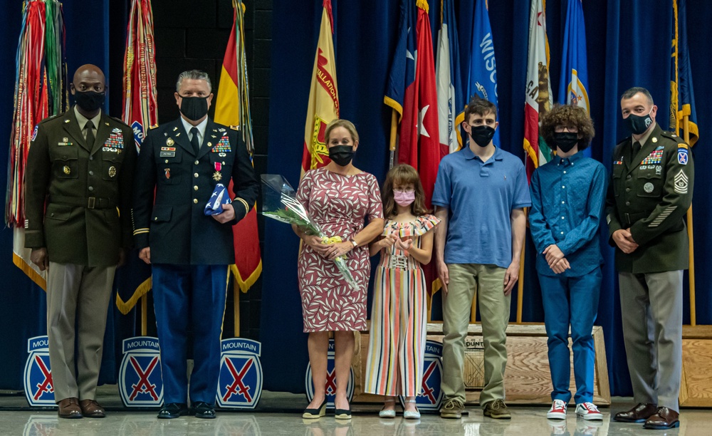 Retirement Ceremony at MPA, August 2021: CW4 Dominick Petro