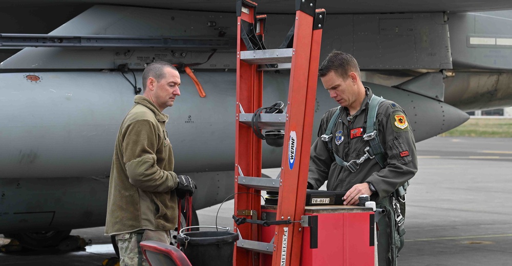 F-15C aircraft reach end of service life at Kingsley Field