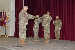 MEDCoE conducts casing ceremony symbolizing return to one training brigade configuration