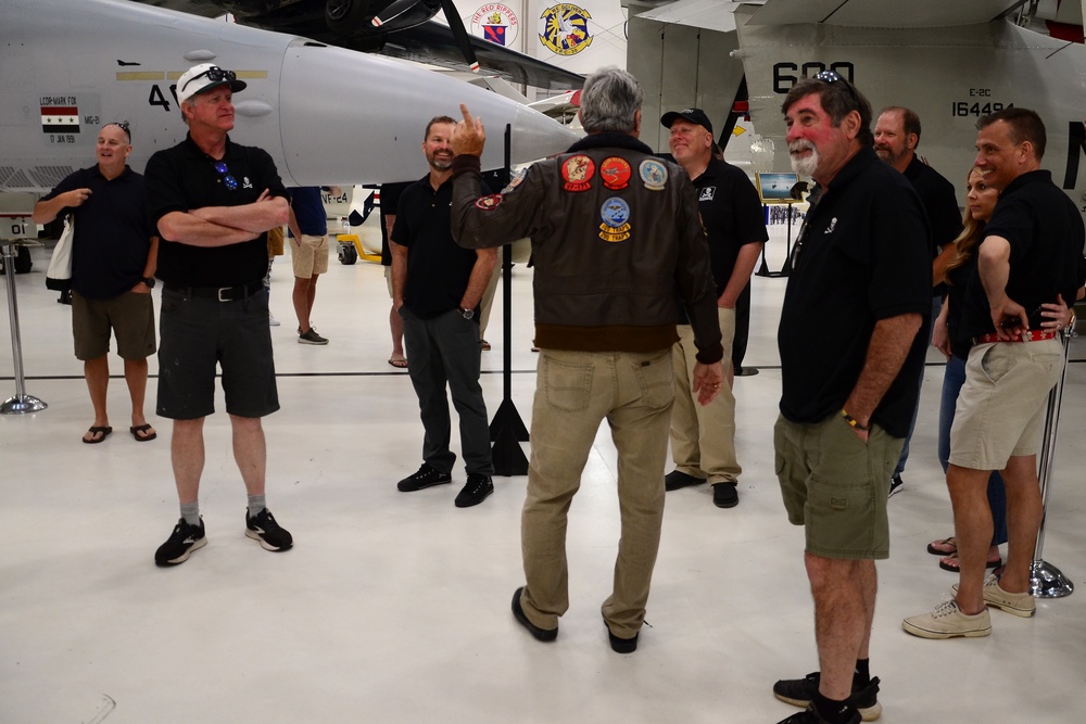 VF-84 Jolly Rogers Veterans, Spouses Visit NAS Pensacola