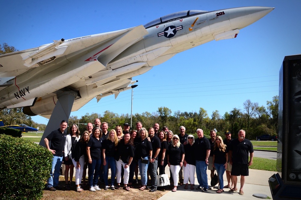 VF-84 Jolly Rogers Veterans, Spouses Visit NAS Pensacola