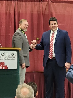 Flowers sworn in as president of the Vicksburg-Warren County Chamber of Commerce Board of Directors