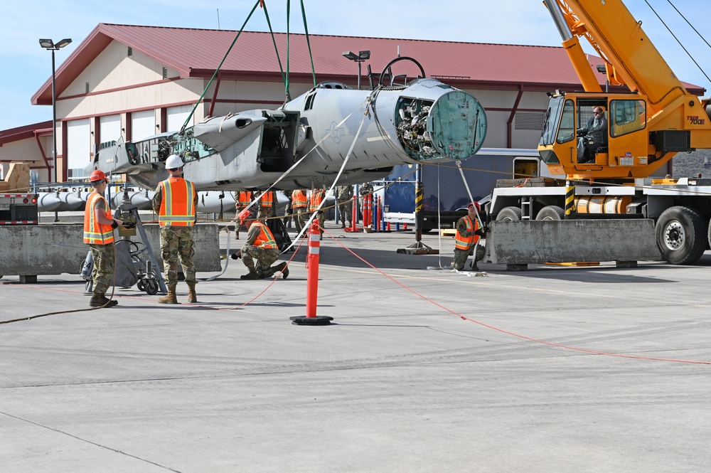 Decommissioned F-15s head to the &quot;Boneyard&quot;