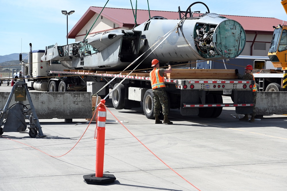 Decommissioned F-15s head to the &quot;Boneyard&quot;