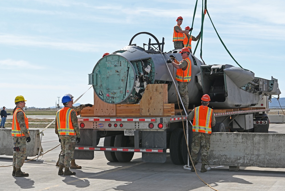 Decommissioned F-15s head to the &quot;Boneyard&quot;