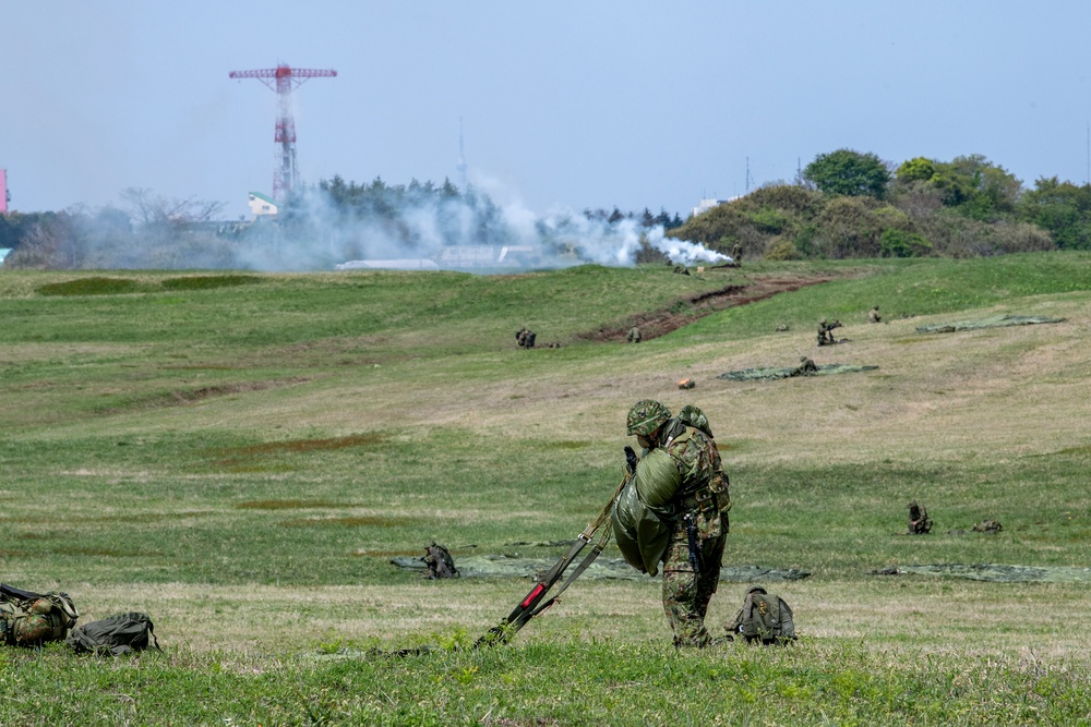 Japan Ground Self-Defense Force Narashino Jump 2022