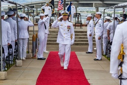 USS Tucson Conducts Change of Command