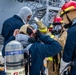 USS America conducts firefighting exercises with CNRJES.