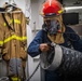 USS Momsen Firefighting