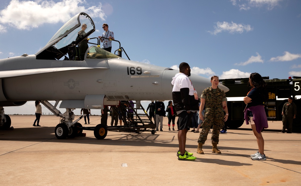 8th Marine Corps District Educators Workshop Visits Marine Corps Air Station Miramar