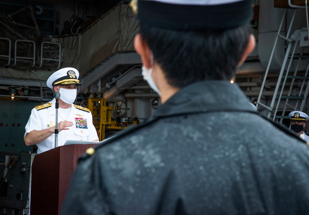 CJRM Visits JMSDF JS SUZUTSUKI
