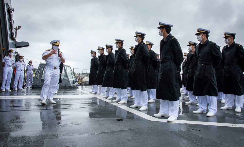 CJRM Visits JMSDF JS SUZUTSUKI