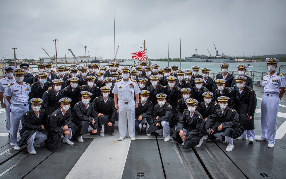 CJRM Visits JMSDF JS SUZUTSUKI