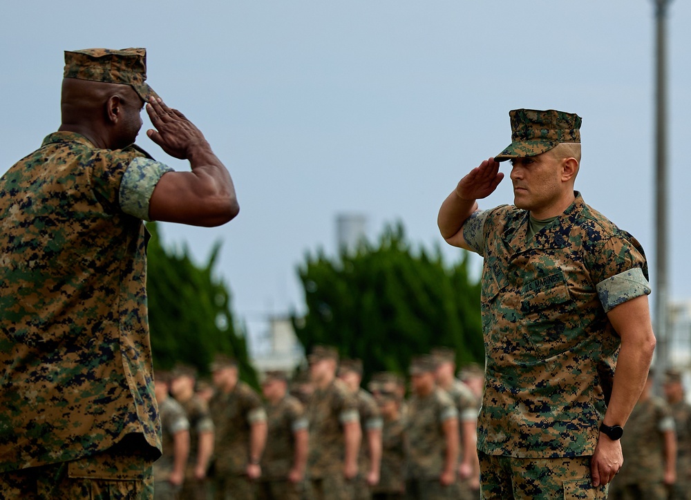 MWSS-171 Purple Heart Ceremony