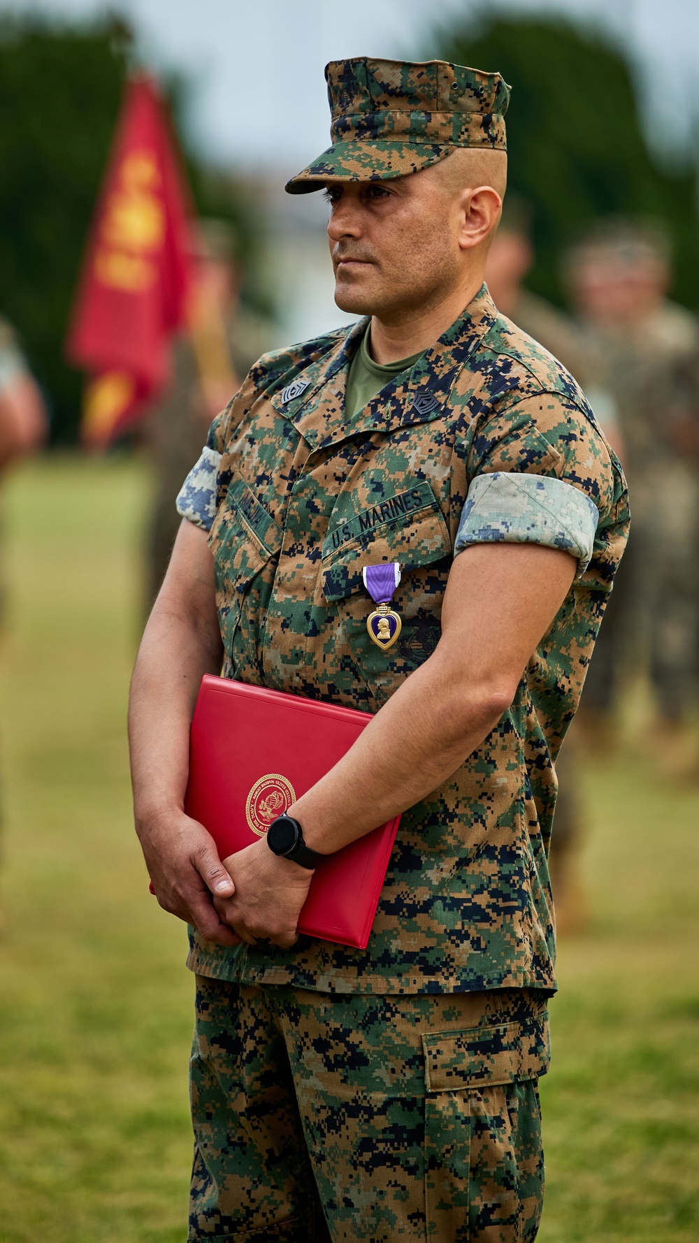 MWSS-171 Purple Heart Ceremony