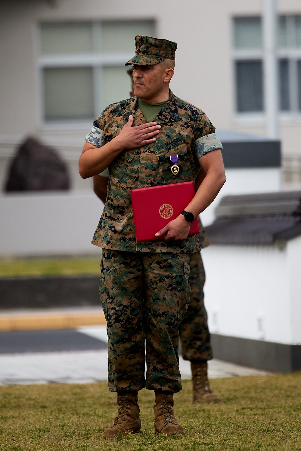 MWSS-171 Purple Heart Ceremony