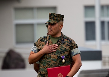MWSS-171 Purple Heart Ceremony
