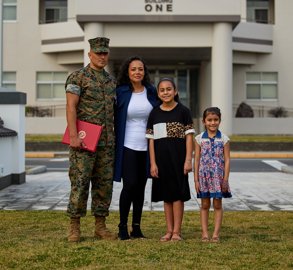 MWSS-171 Purple Heart Ceremony