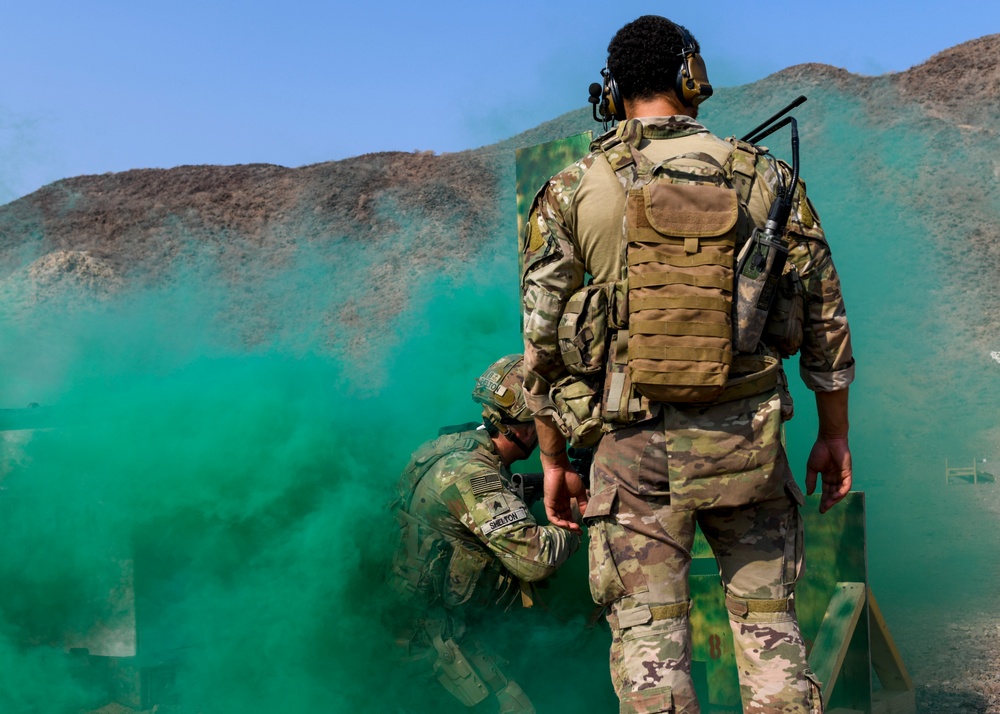 French, U.S. Soldiers conduct close-quarters marksmanship training