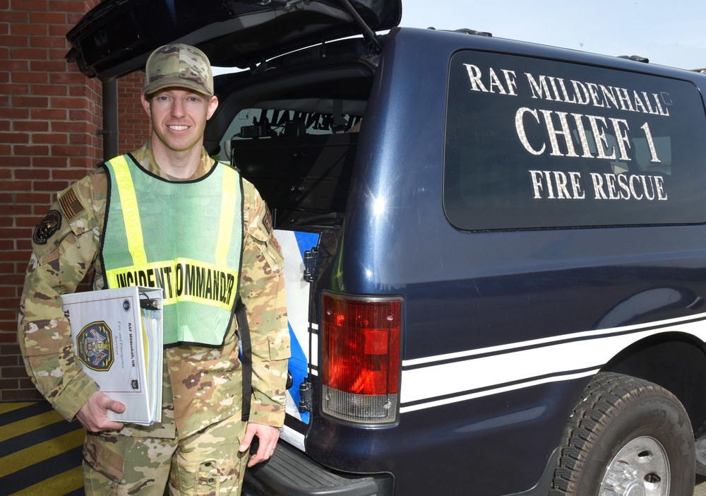 RAFM firefighters conduct confined-space training to sharpen skills