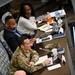 CSAF Brown, CSO Raymond, spouses give SLOC briefing